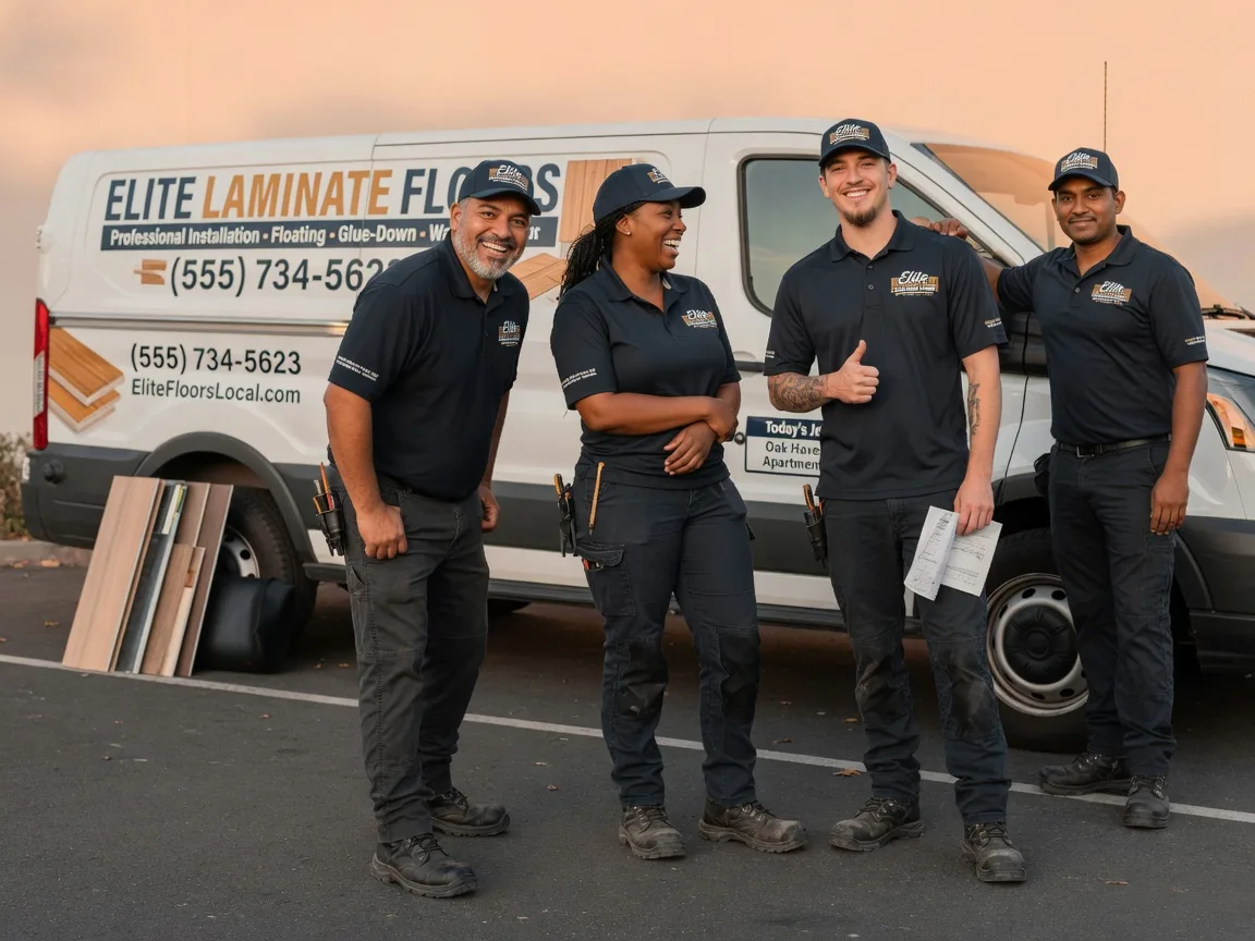 Laminate flooring installation company in Foley, MN